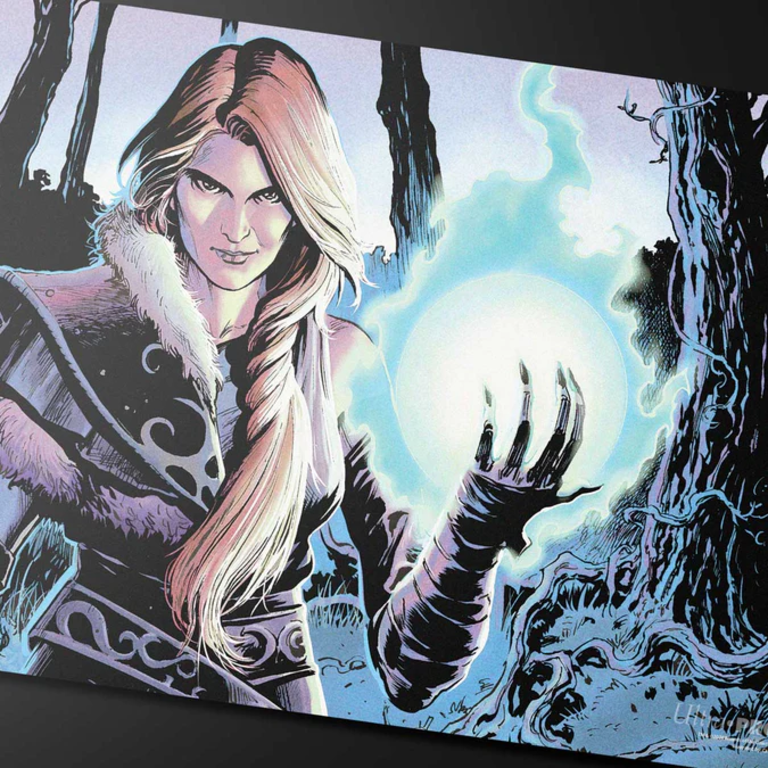 Ultra Pro (UP) Playmat - Innistrad Remastered - Double Sided - Arlinn Kord / Arlinn, Embraced by the Moon*