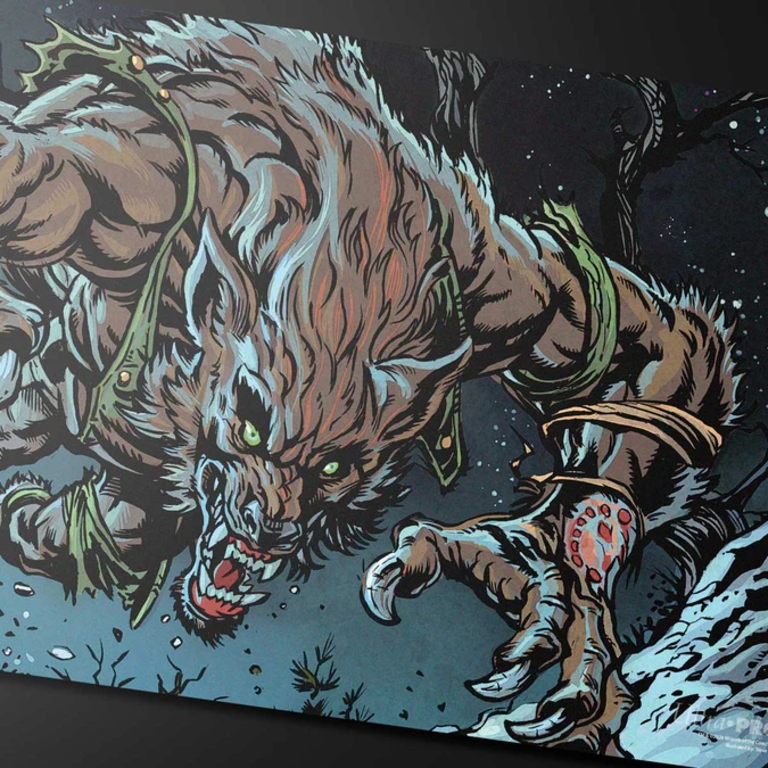 Ultra Pro (UP) Playmat - Innistrad Remastered - Double Sided - Huntmaster of the Fells / Ravager of the Fells*