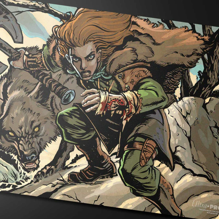 Ultra Pro (UP) Playmat - Innistrad Remastered - Double Sided - Huntmaster of the Fells / Ravager of the Fells*