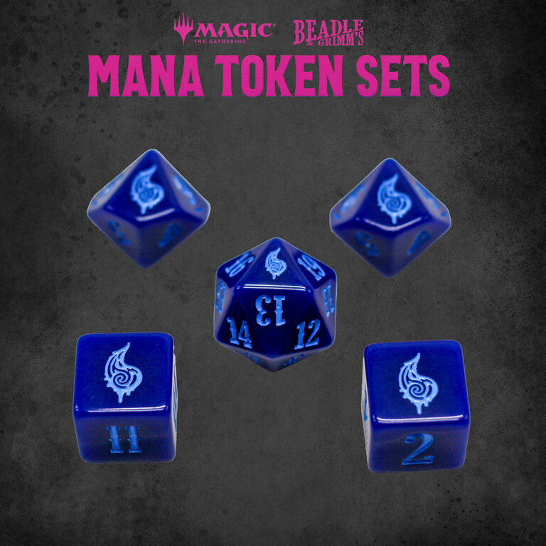 Beadle & Grimm's Beadle & Grimm's - MTG Mana Token Set - Blue*