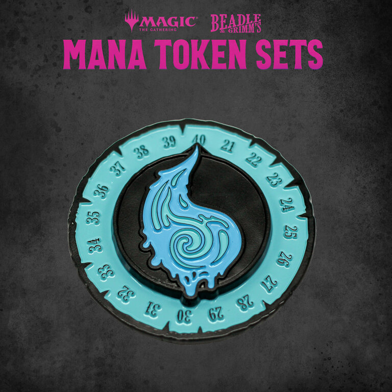 Beadle & Grimm's Beadle & Grimm's - MTG Mana Token Set - Blue*