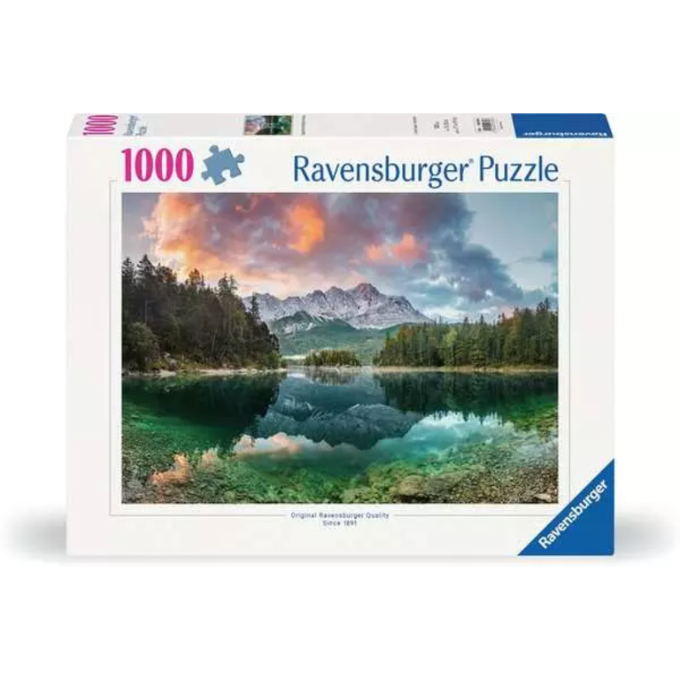 Ravensburger Zugspitze at the Eibsee, Germany - 1000 pièces