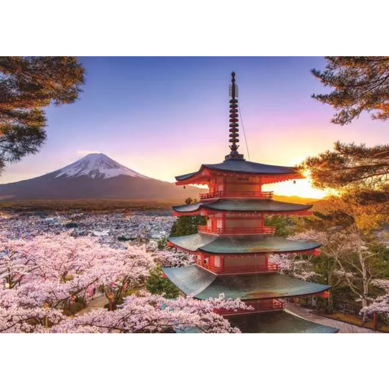 Ravensburger Mount Fuji Cherry Blossom View - 1000 pièces