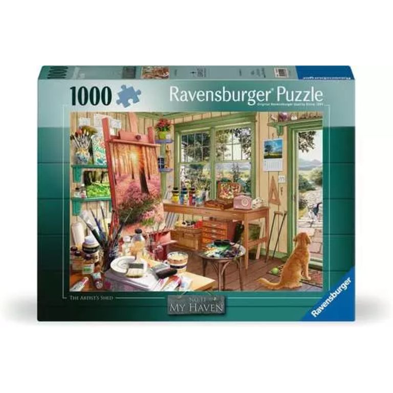 Ravensburger The Artist's Shed - 1000 pièces