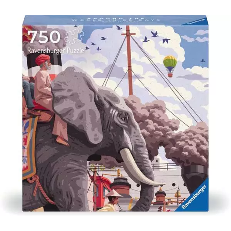 Ravensburger Art & Soul - Around The World in 80 Days - 750 pièces