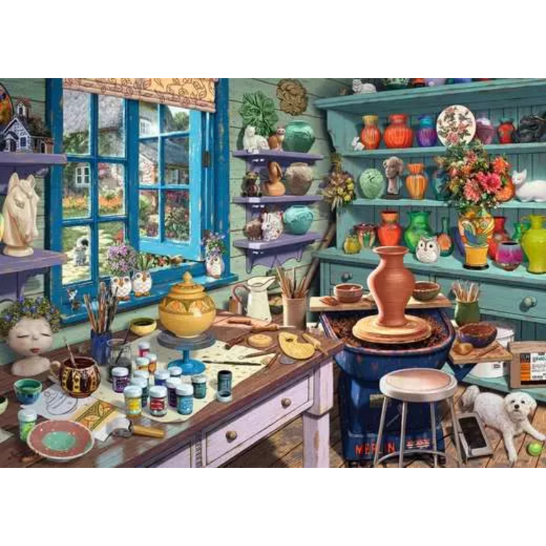 Ravensburger Pottery Studio Sanctuary - 500 pièces Large