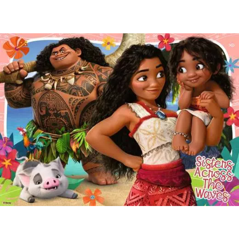 Ravensburger Moana - Aventures en Océanie - 4x100 pièces
