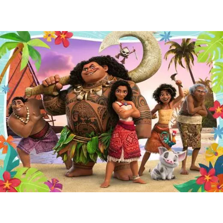Ravensburger Moana - Aventures en Océanie - 4x100 pièces