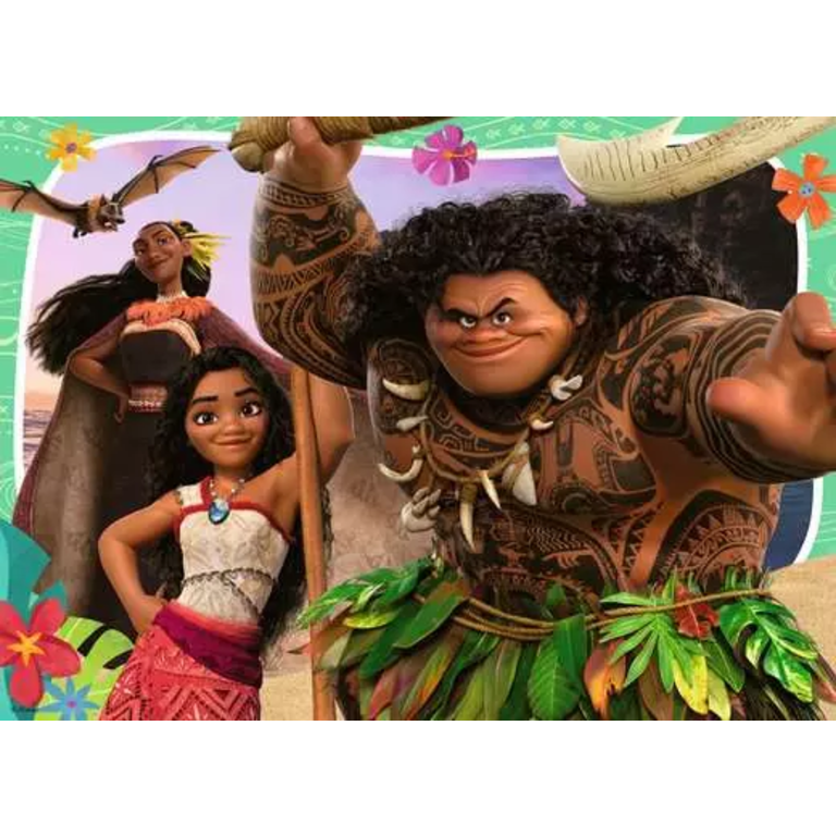 Ravensburger Moana - Aventures en Océanie - 4x100 pièces