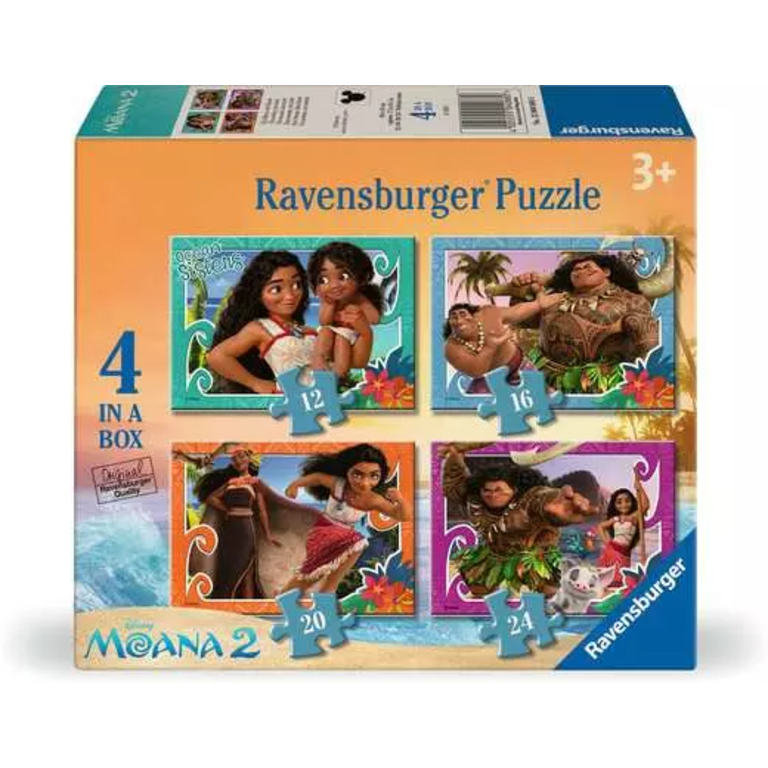Ravensburger Moana - Un océan, un coeur - 12, 16, 20, 24 pièces