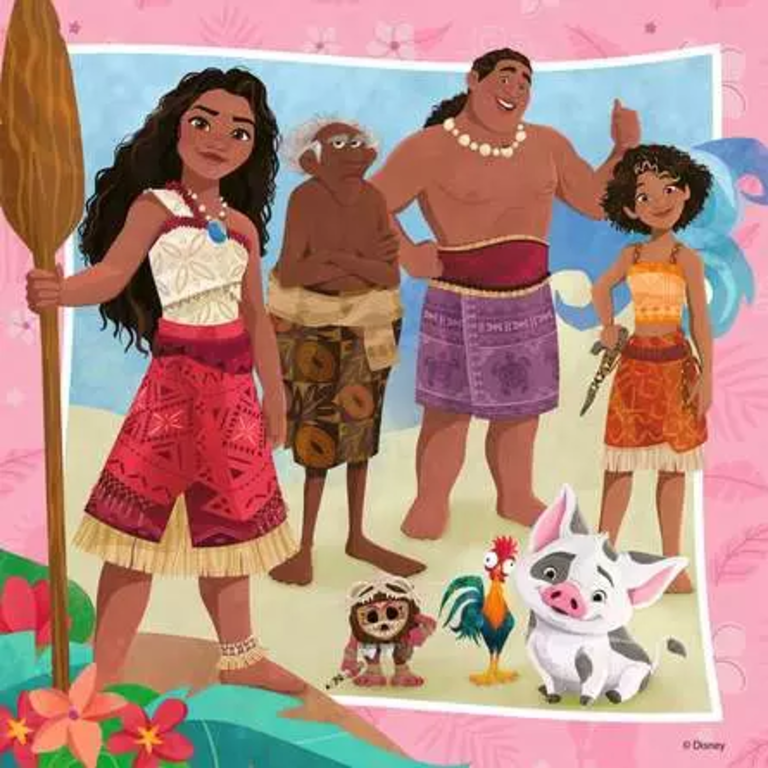 Ravensburger Moana 2 - vers de nouvelles aventures - 3x49 pièces