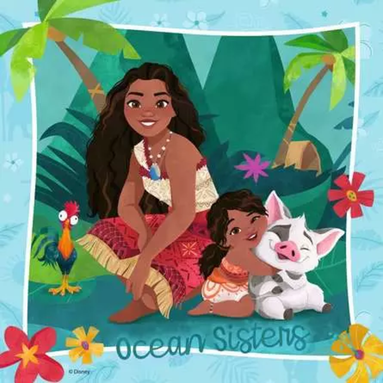 Ravensburger Moana 2 - vers de nouvelles aventures - 3x49 pièces