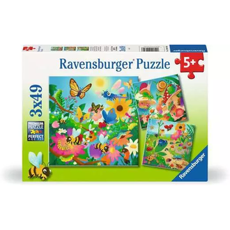 Ravensburger Le monde des insectes - 3x49 pièces Ravensburger Le monde des insectes - 3x49 pièces