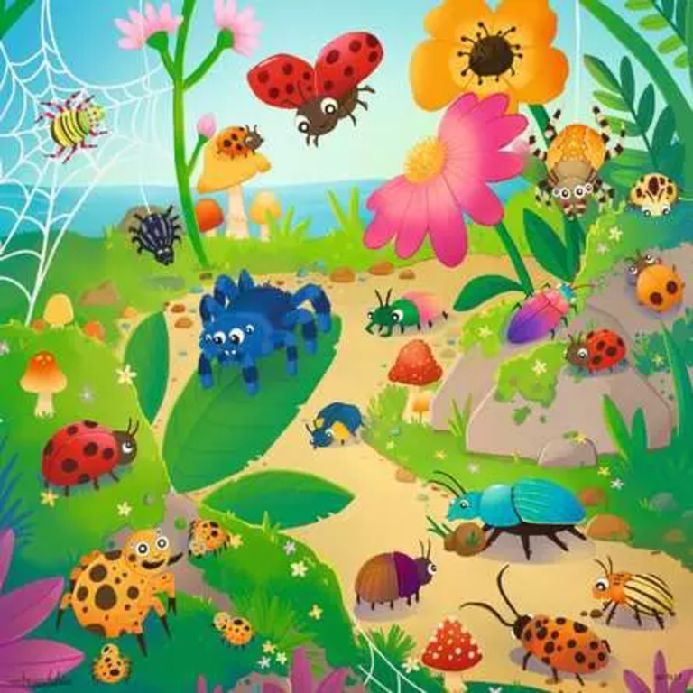 Ravensburger Le monde des insectes - 3x49 pièces