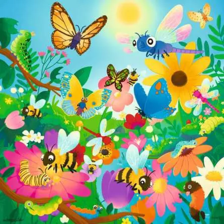Ravensburger Le monde des insectes - 3x49 pièces