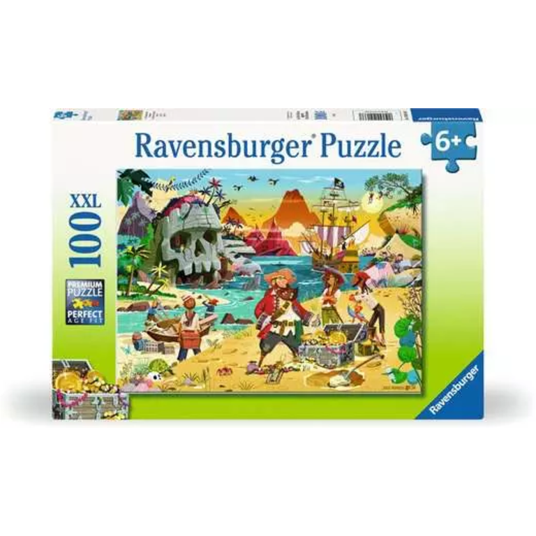 Ravensburger Le trésor des pirates - 100 pièces XXL