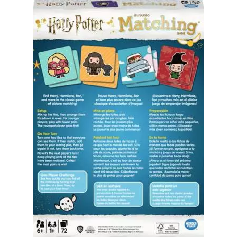 Ravensburger Matching - Harry Potter (Multilingual)