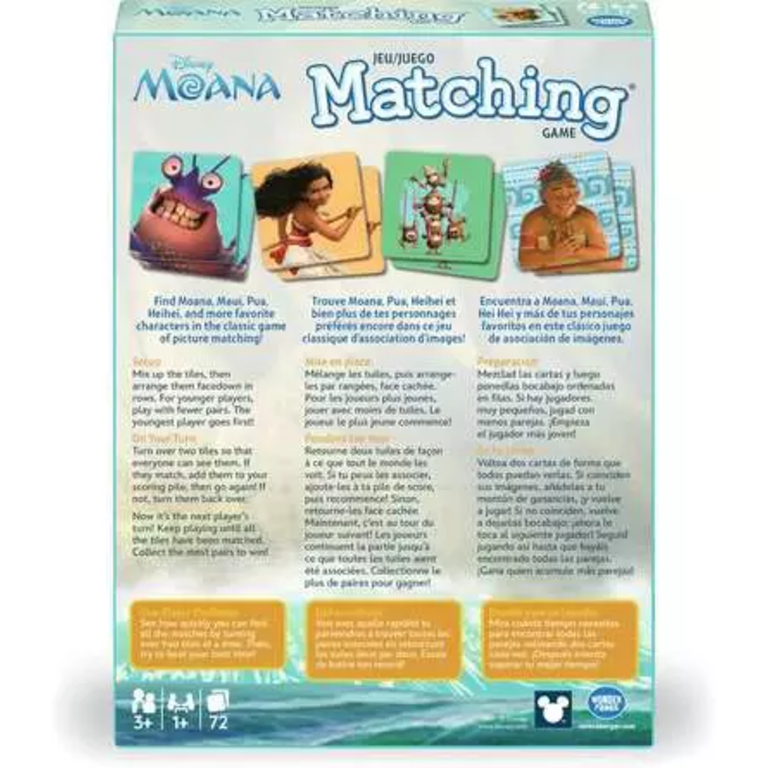 Ravensburger Matching - Moana (Multilingue)