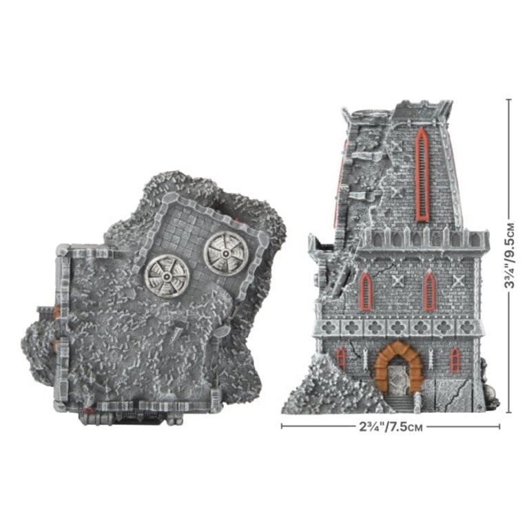 Galeforce Nine Battlefield in a Box - Gothic Sector - Mundus Imperialis - Genatorium - Damaged and Destroyed - 2 Units