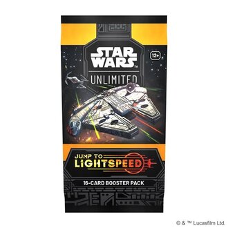 Star Wars Unlimited - Jump to Lightspeed - Booster (Anglais)