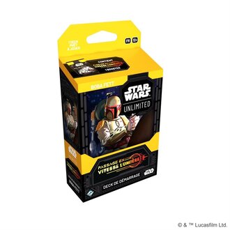 Star Wars Unlimited - Passage en vitesse lumière - Deck de démarrage - Boba Fett (French)