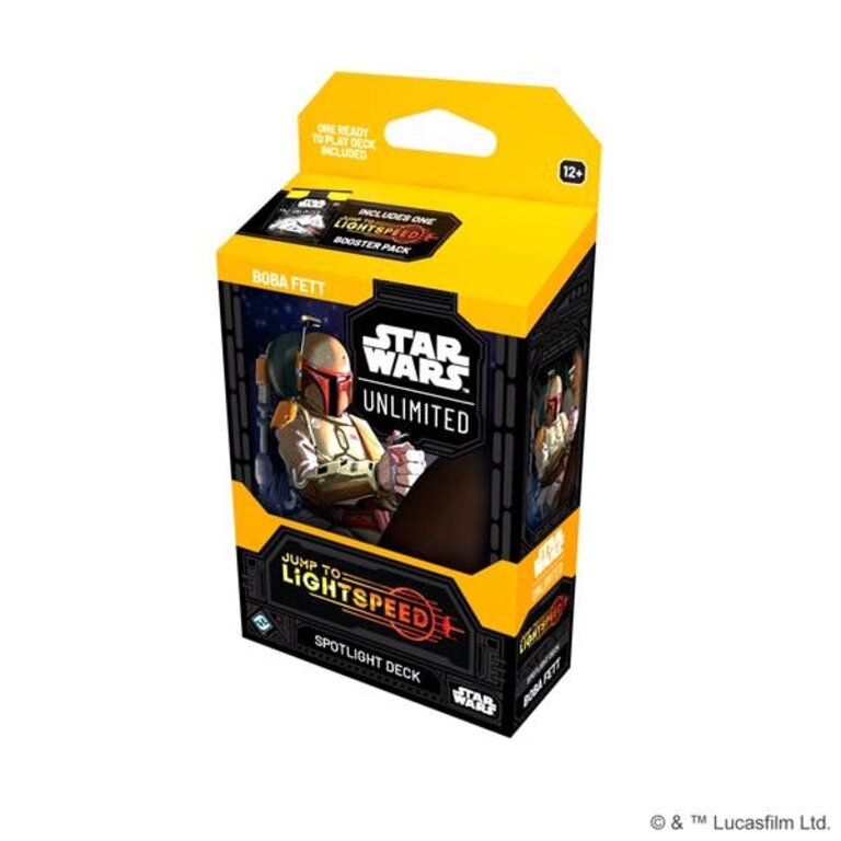 Star Wars Unlimited - Jump to Lightspeed - Starter Deck - Boba Fett (E