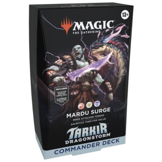 Magic the Gathering MTG Tarkir Dragonstorm - Commander Deck - Mardu Surge (English)