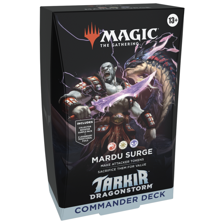 Magic the Gathering MTG Tarkir Dragonstorm - Commander Deck - Mardu Surge (Anglais)