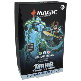 Magic the Gathering MTG Tarkir Dragonstorm - Commander Deck - Temur Roar (English)