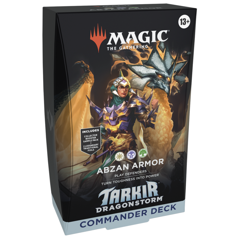 Magic the Gathering MTG Tarkir Dragonstorm - Commander Deck - Abzan Armor (Anglais)