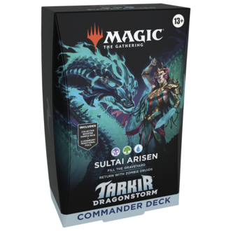 Magic the Gathering MTG Tarkir Dragonstorm - Commander Deck - Sultai Arisen (English)