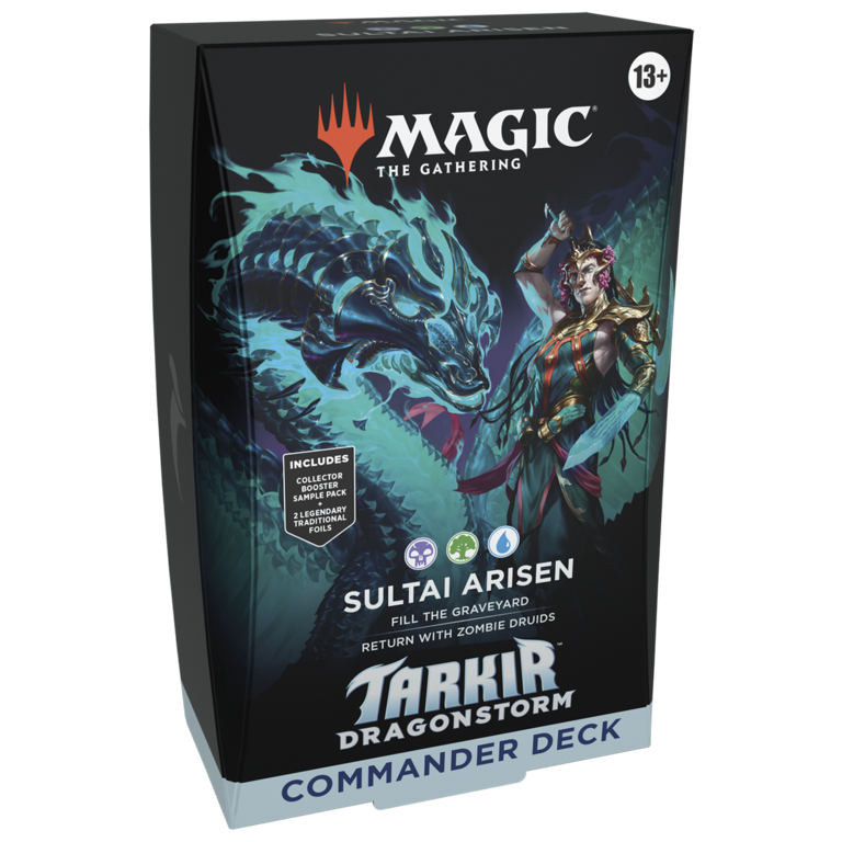 Magic the Gathering MTG Tarkir Dragonstorm - Commander Deck - Sultari Arisen (English)