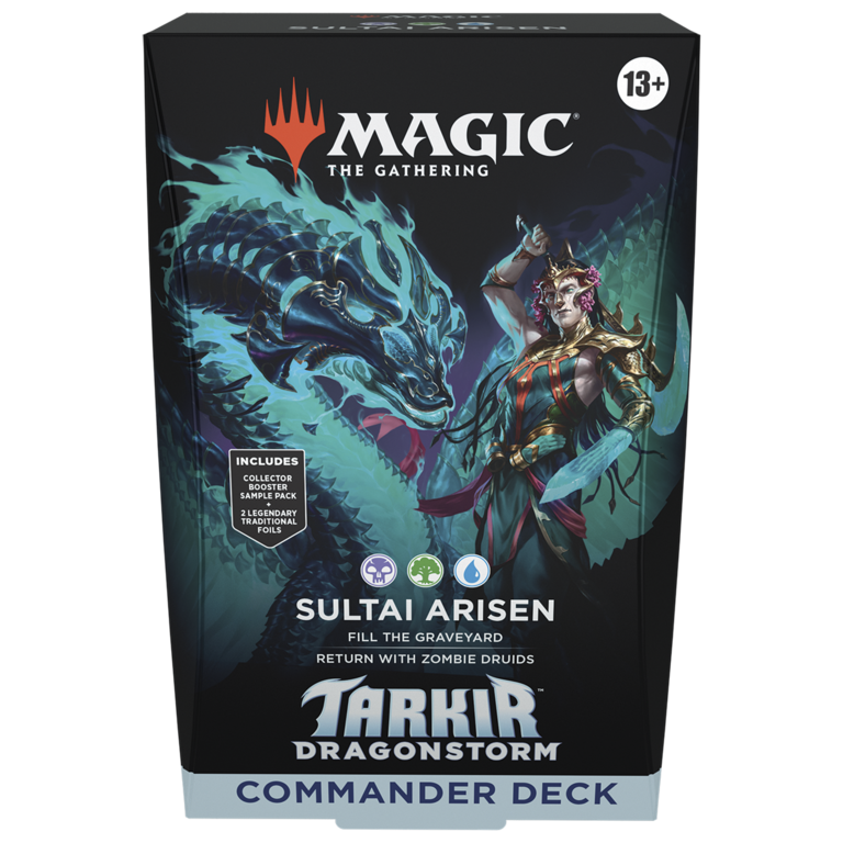 Magic the Gathering MTG Tarkir Dragonstorm - Commander Deck - Sultari Arisen (English)