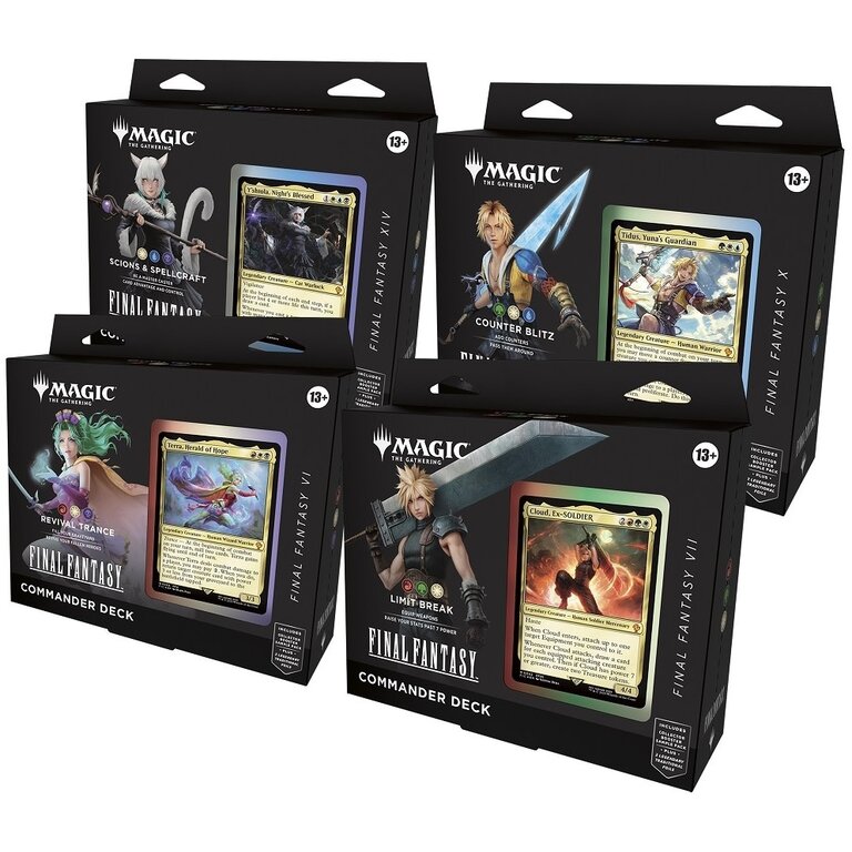 Magic the Gathering MTG Final Fantasy - Commander Decks (Anglais)