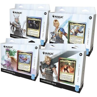 Magic the Gathering MTG Final Fantasy - Collector Commander Decks (Anglais) Magic the Gathering MTG Final Fantasy - Collector Commander Decks (Anglais)