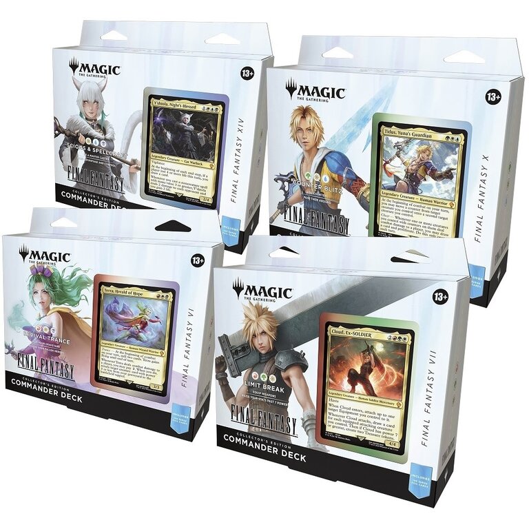 Magic the Gathering MTG Final Fantasy - Collector Commander Decks (Anglais)
