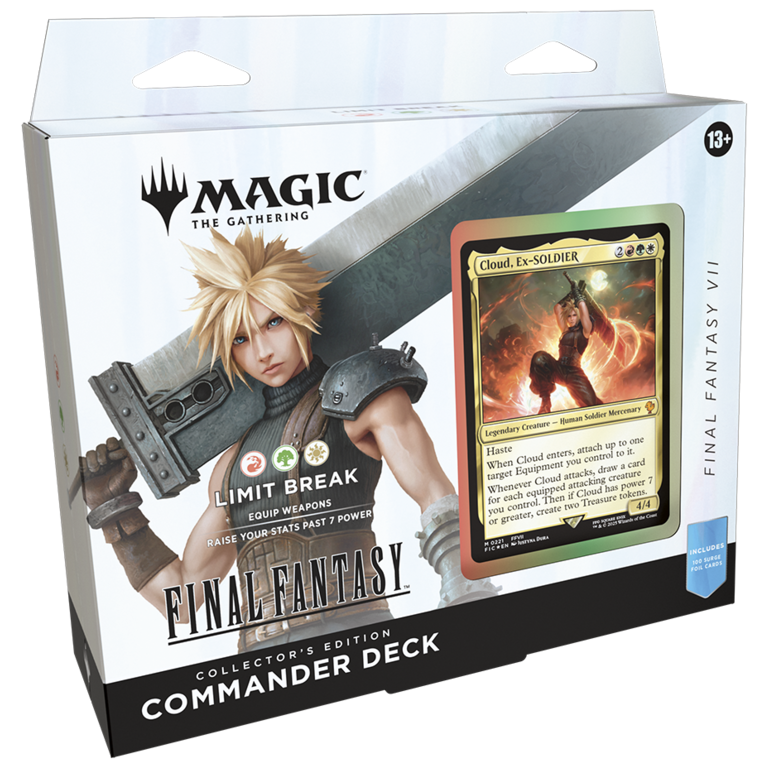Magic the Gathering MTG Final Fantasy - Collector Commander Deck - Limit Break (English)