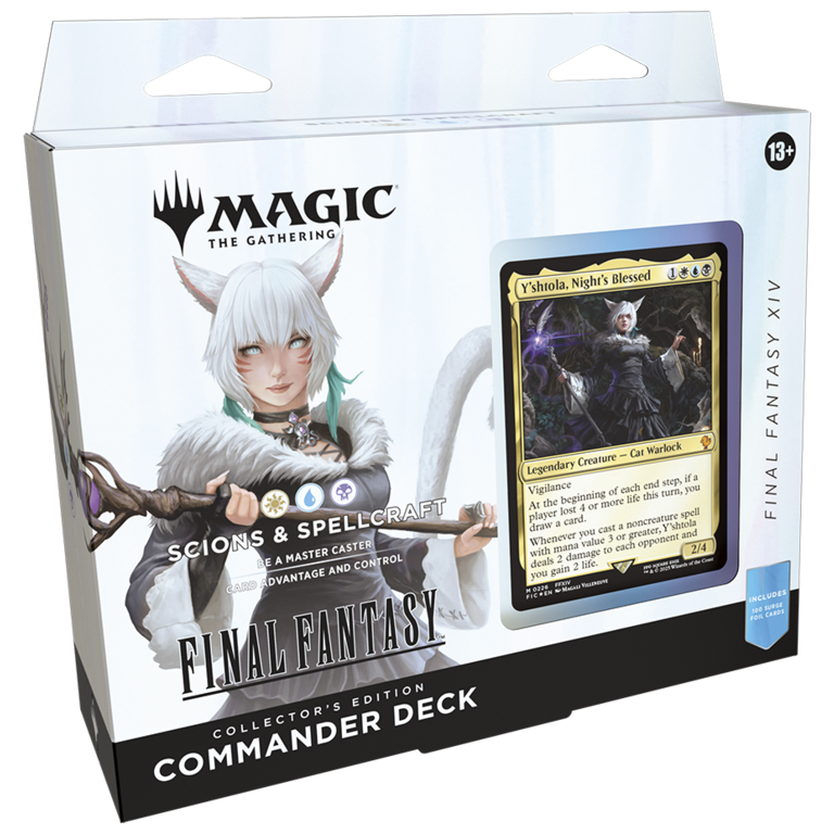 Magic the Gathering MTG Final Fantasy - Collector Commander Deck - Scions & Spellcraft (Anglais)