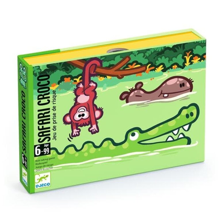 Djeco Safari Croco (Multilingue) [PRÉCOMMANDE]