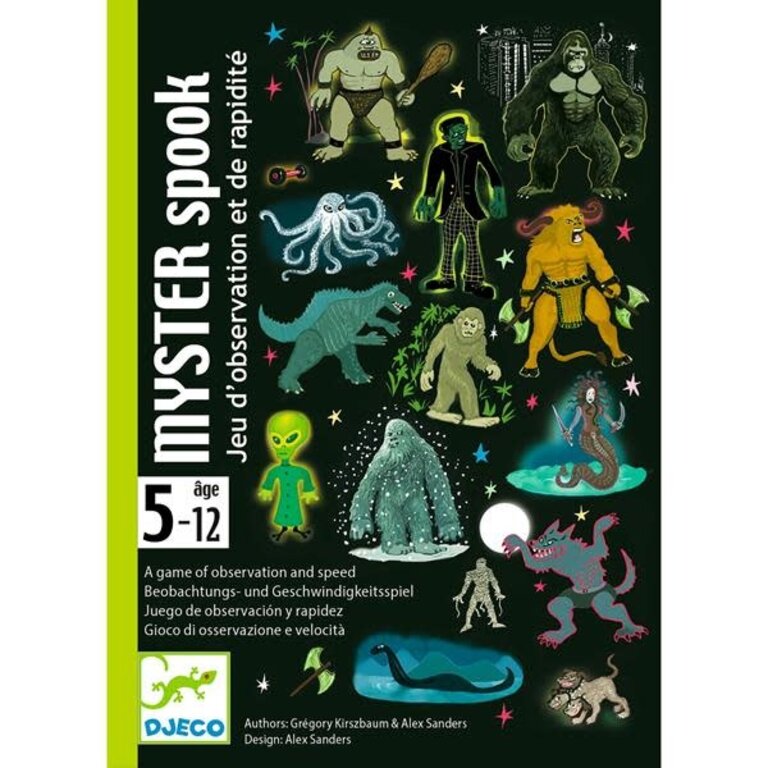 Djeco Myster Spook (Multilingue) [PRÉCOMMANDE]