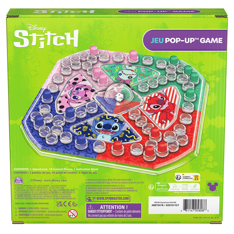 Spinmaster Stitch - Pop-up (Multilingue)