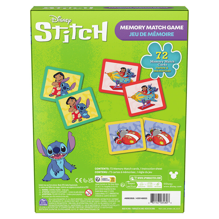 Spinmaster Stitch - Mémoire (Multilingue)