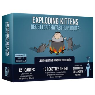 Exploding Kittens - Recettes chatastrophiques (Français) [PRÉCOMMANDE]