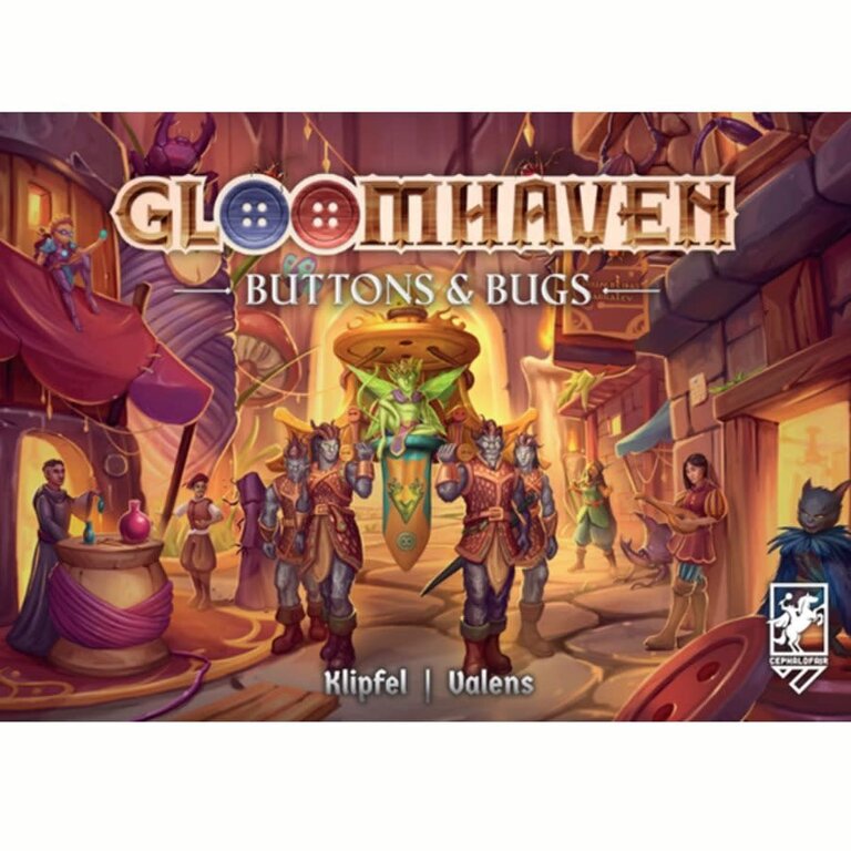 Gloomhaven - Buttons & Bugs (Français) [PRÉCOMMANDE]