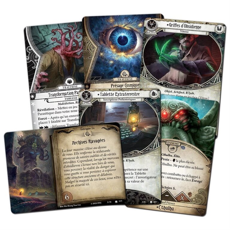Horreur à Arkham - Le jeu de cartes - La cité engloutie - Campagne (Français)
