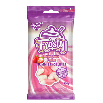 Frosty - Fraises gélifiées - 50g Frosty - Fraises gélifiées - 50g