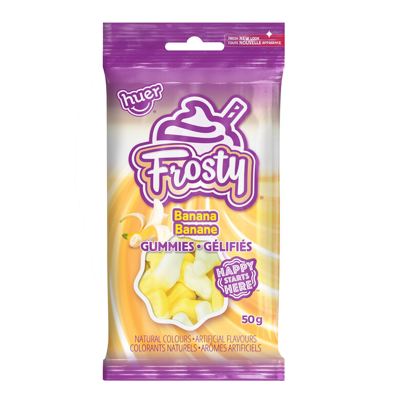 Frosty - Bananes gélifiées - 50g