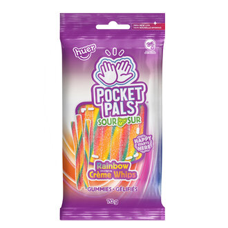 Pocket Pals - Rainbow crème whips sures - 70g Pocket Pals - Rainbow crème whips sures - 70g