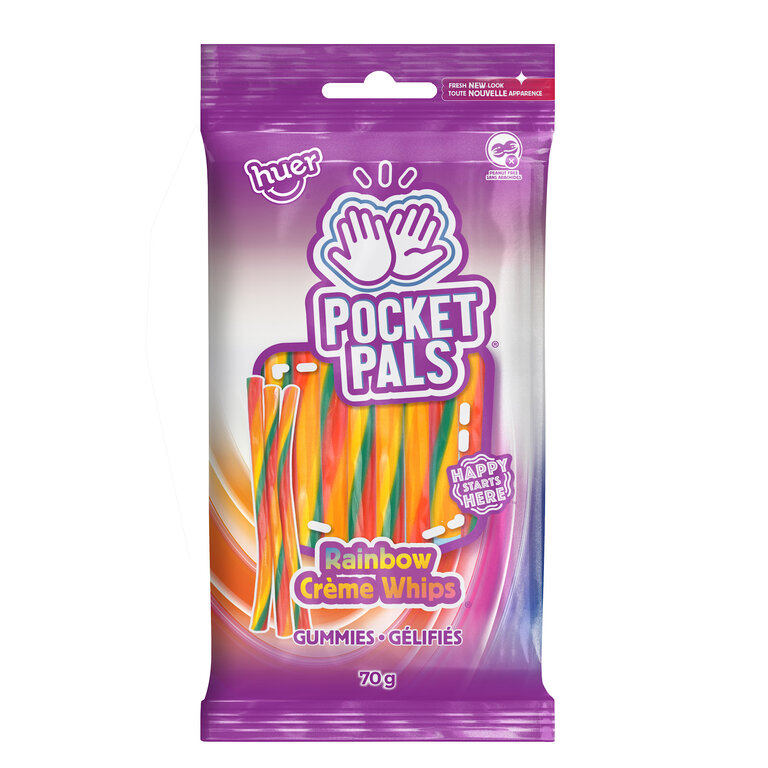 Pocket Pals - Rainbow crème whips - 70g