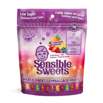 Sensible Sweets - Mélange de poissons et d'oursons fruités - 150g Sensible Sweets - Mélange de poissons et d'oursons fruités - 150g